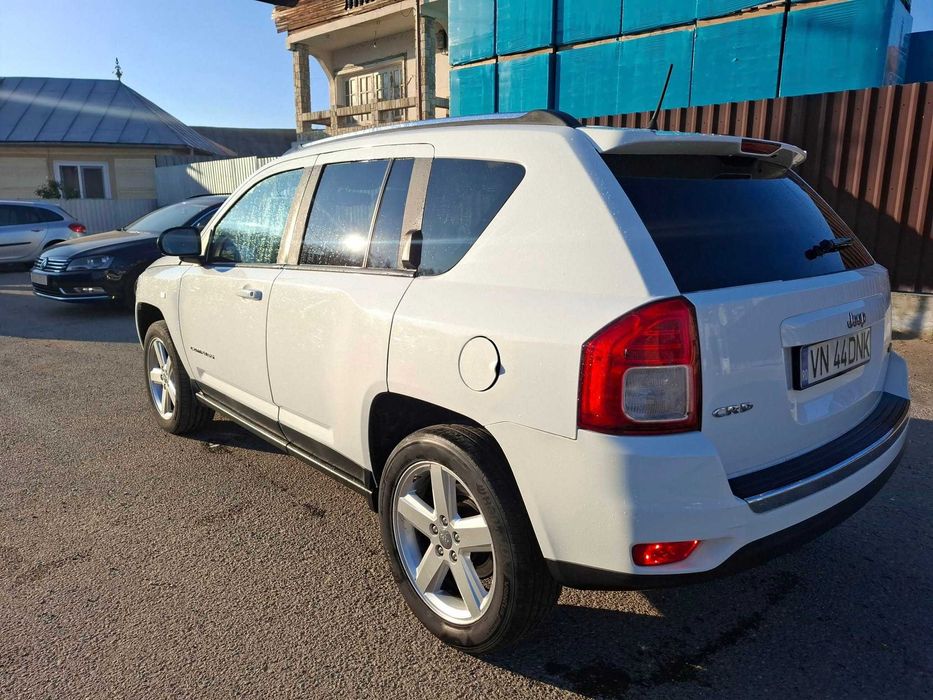 JEEP Compass Limited 2012 2.2CRD 163 CP E5 4x4 6 trepte Clima Piele Navi, recent inmatriculat primul proprietar RO