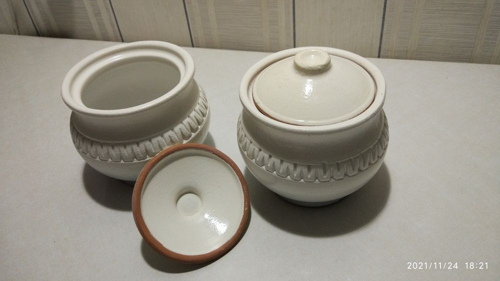 Керамические горшочки