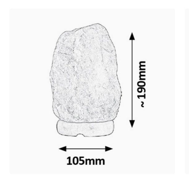 Lampă de sare 1xE14/15W/230V 1,6 kg