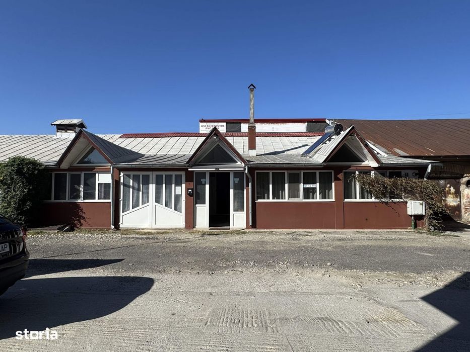 Cladire functiune mixta - Hala prod.+locuinta,400 mp.teren,zona Tunari