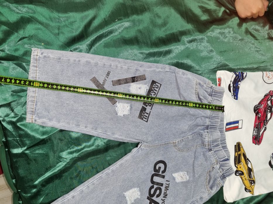 Set nou pentru copii tricou și pantaloni scurți,  marime 6 ani