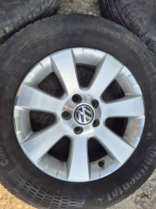 4бр алуминиеви джанти за фолксваген тигуан 2009г/ 6.5ж Х16/ ет 33/