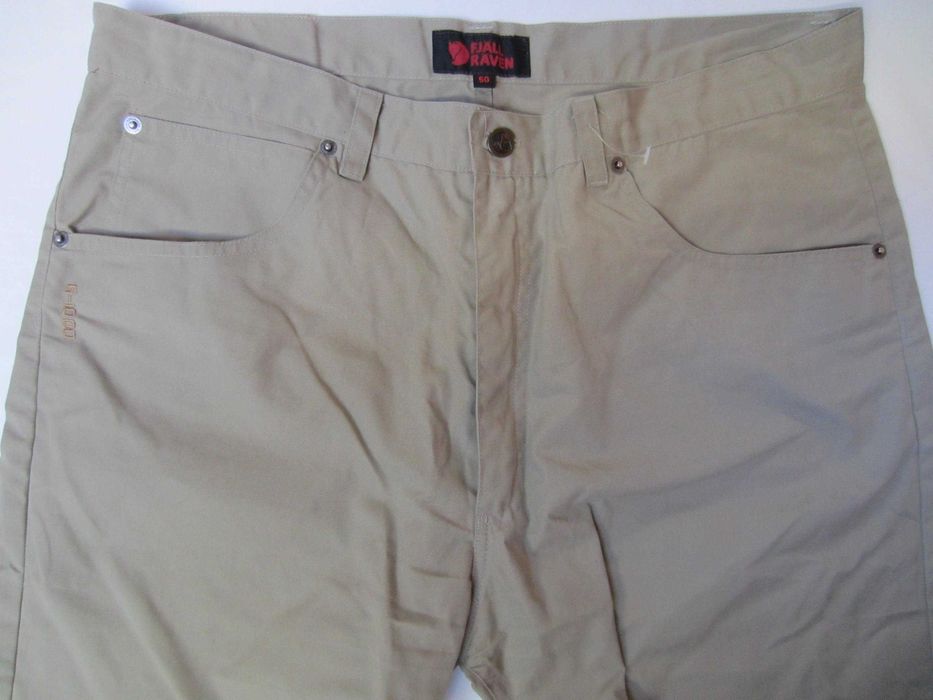 Pantaloni dama Fjall Raven,drumetie,masura 50, bej,stare f.buna