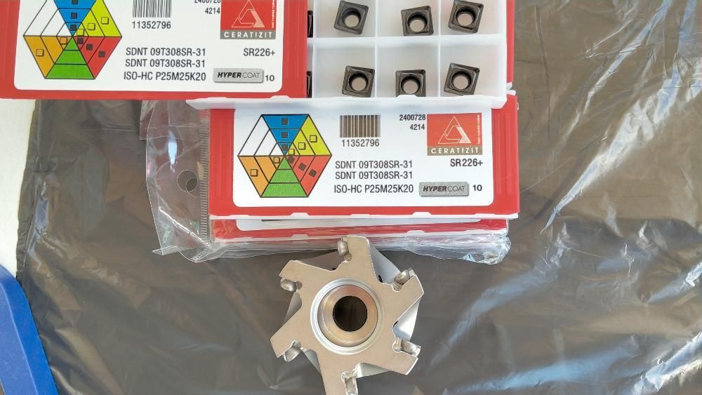 дорникова фреза със сменяеми пластини SDNT-09