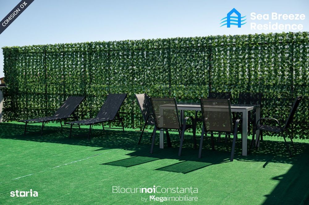 #Penthouse mobilat și utilat · terasă 110mp | zona Lidl, Mamaia Nord
