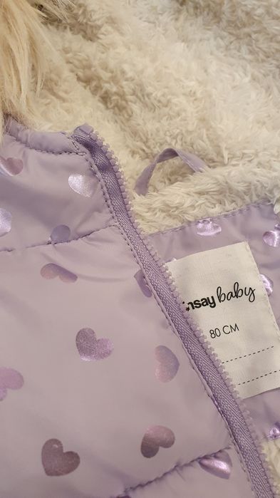 Зимно яке за момиче и подарък шал