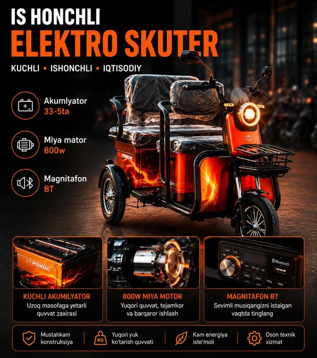 Elektro Skuter Moto