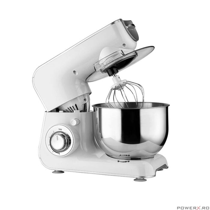 Robot de bucatarie, pentru amestecare si framantare aluat, alb,Botti