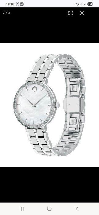 Швейцарские часы Movado, класса люкс