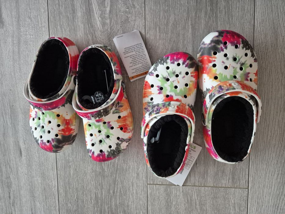 Нови топли чехли Crocs 30, 31, 32, 34, 36, 37