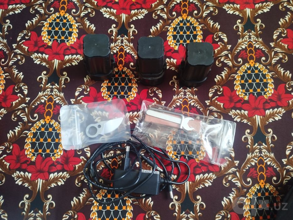 ITAL elektr sekator 3 ta akkumulyator bilan