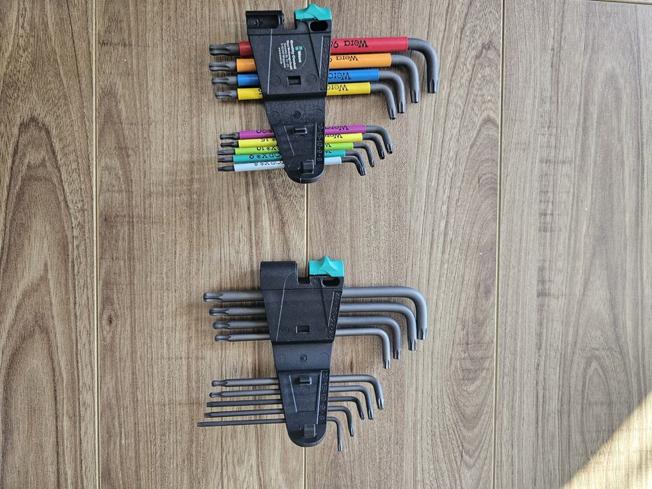 Set 9 chei Torx WERA Multicolor