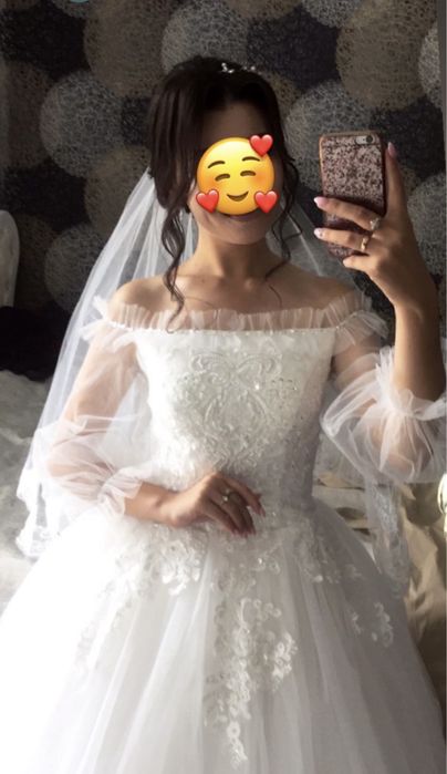 Продам нежное свадебное платье