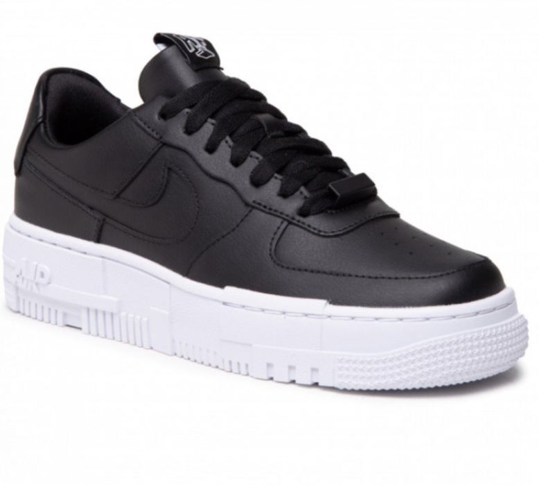 nike air force 1 pixel black