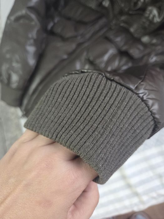 Geaca dama,puf rata si blana naturala