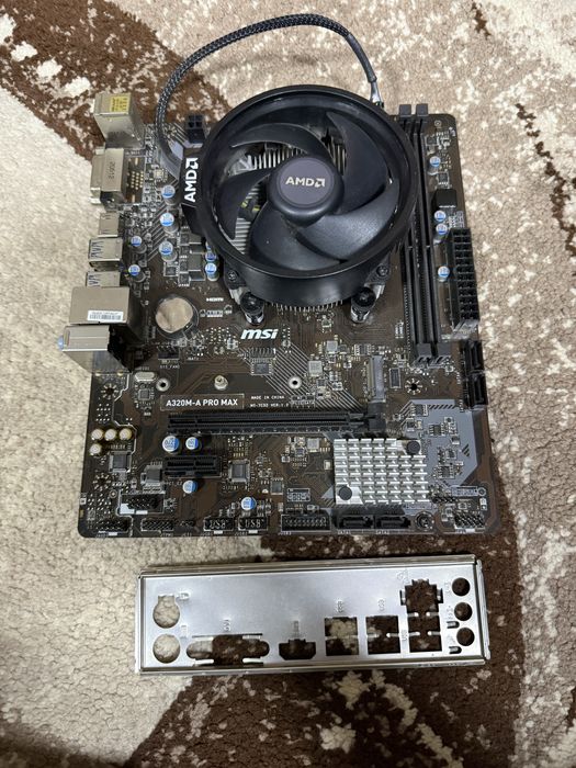 Kit placa baza A320M-A PRO + Ryzen 5 5600