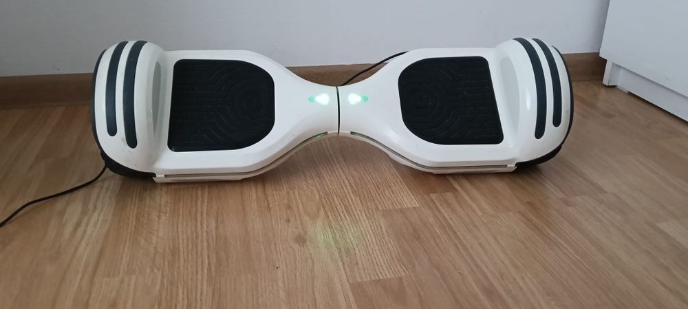Set Hoverboard Alb+Waveboard