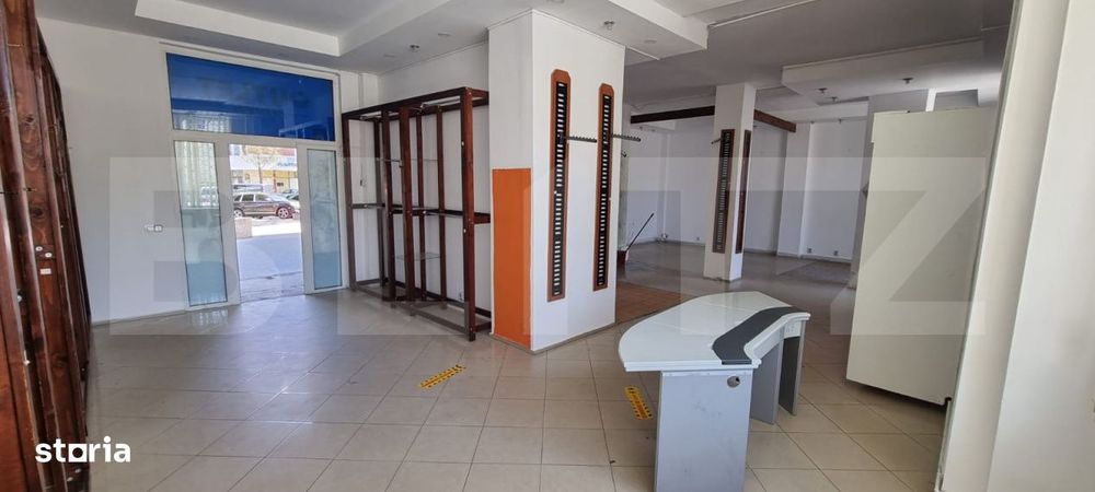 Spatiu comercial 110 mp, ultracentral, open space – ideal outlet / s