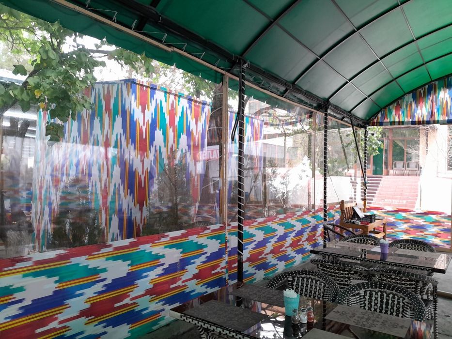 Салафан Банер тент устоновка Басен Фантанлади ураб берамиз