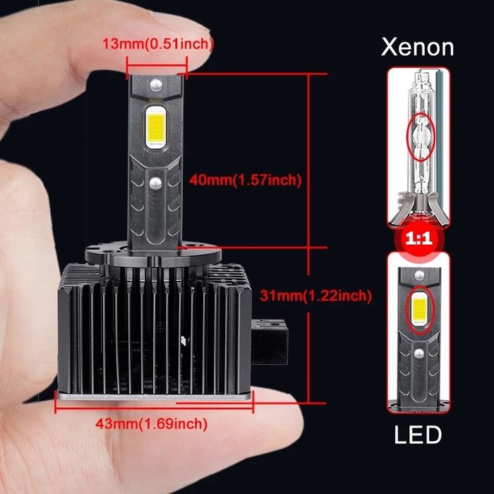 Led xenon 35 55W Bullvision Canbus Plug&Play Bmw Audi Skoda VW Passat