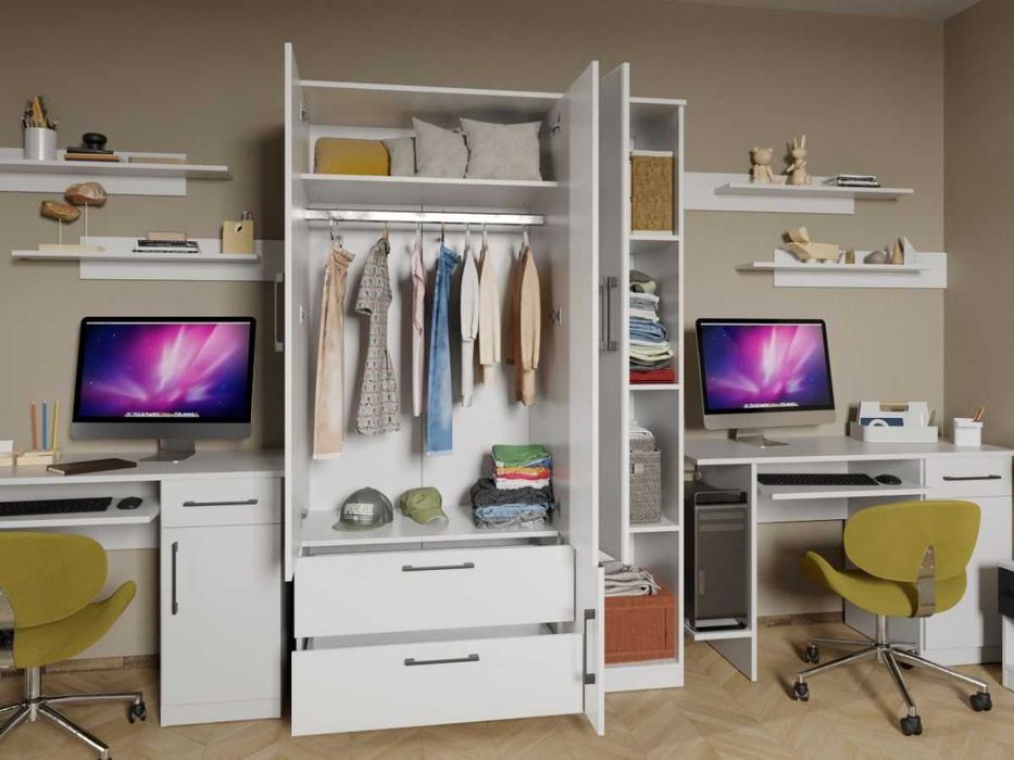 Set Mobila Dormitor Tineret Mihai C22 - Transport Gratuit in 4-10 zile