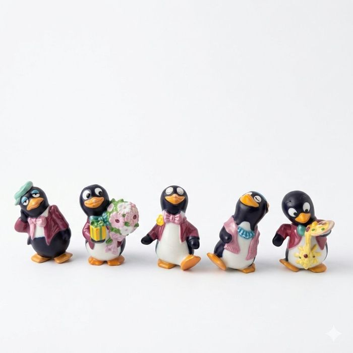 Коллекционные фигурки пинквинчики дата выпуска 1994г
