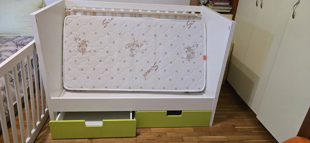 Бебешко/детско легло IKEA STUVA с матрак