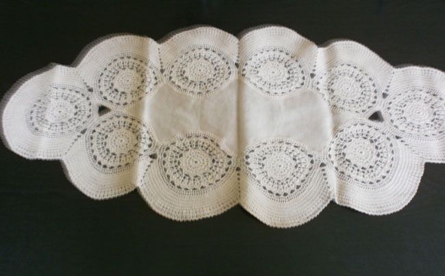 ръчно плетени покривки