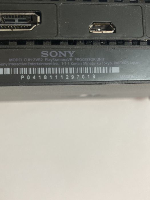 Procesor VR ptr  Casca VR Sony Playstation VR model CUH-ZVR2
