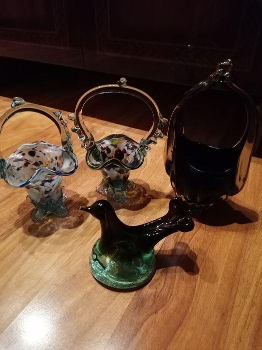 Coșulețe din sticlă