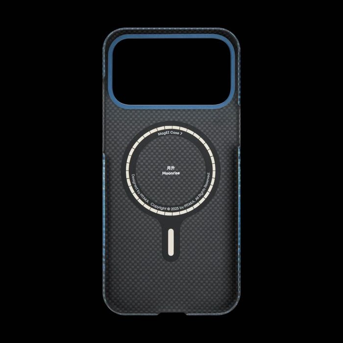 Husa de protectie Pitaka pentru iPhone 17 Pro Max, MagEZ 7 Ultra-Slim MagSafe Moonrise