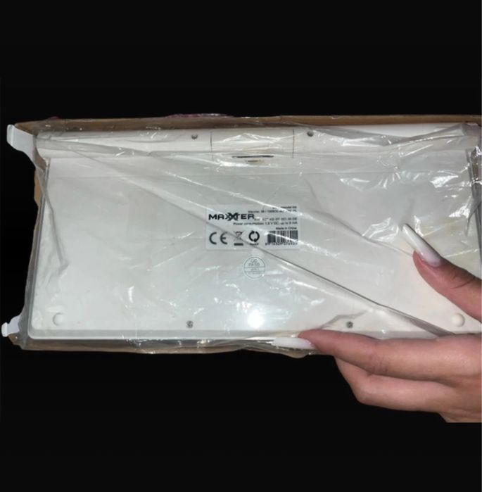 Tastatură Bluetooth Maxxter Qwertz- Nouă, Slim, Universală