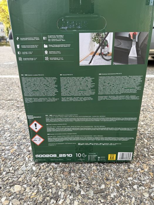 Aspirator cu spalare prin injectie-extractie Parkside