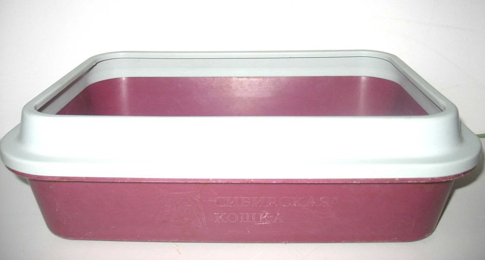 Лоток для кошек с бортиком