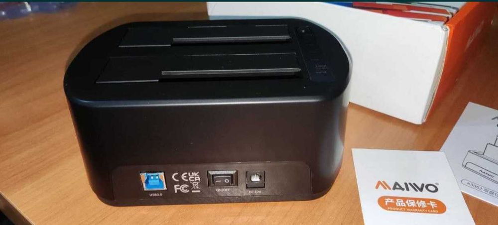 "MAIWO" USB3.0 Dual Bay HDD клон док-станция жесткого диска