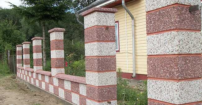 Garduri din BCA, beton