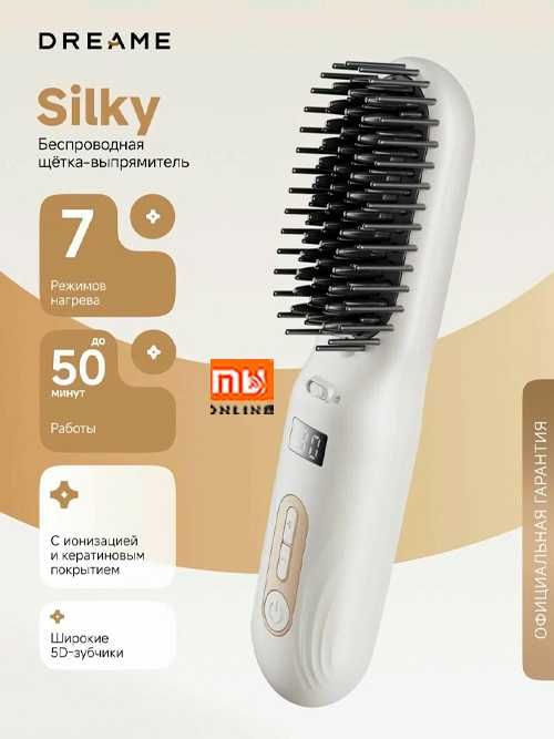 Выпрямитель Dazmol soch uchun Dreame Silky White Gold