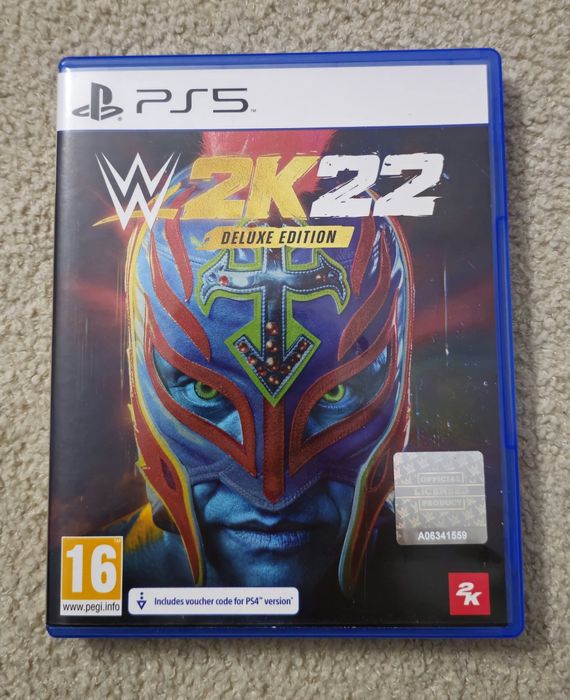 WWE 2k22 PS5 Deluxe edition