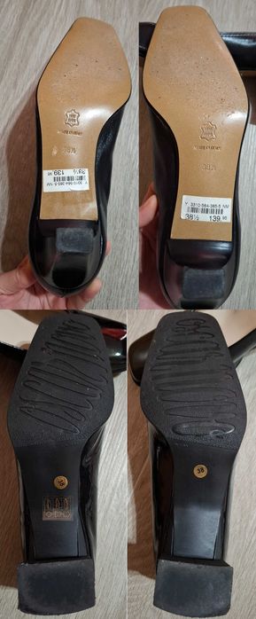 Papuci dama din piele naturala Oscar Novo si Mafer. Made in Italy.