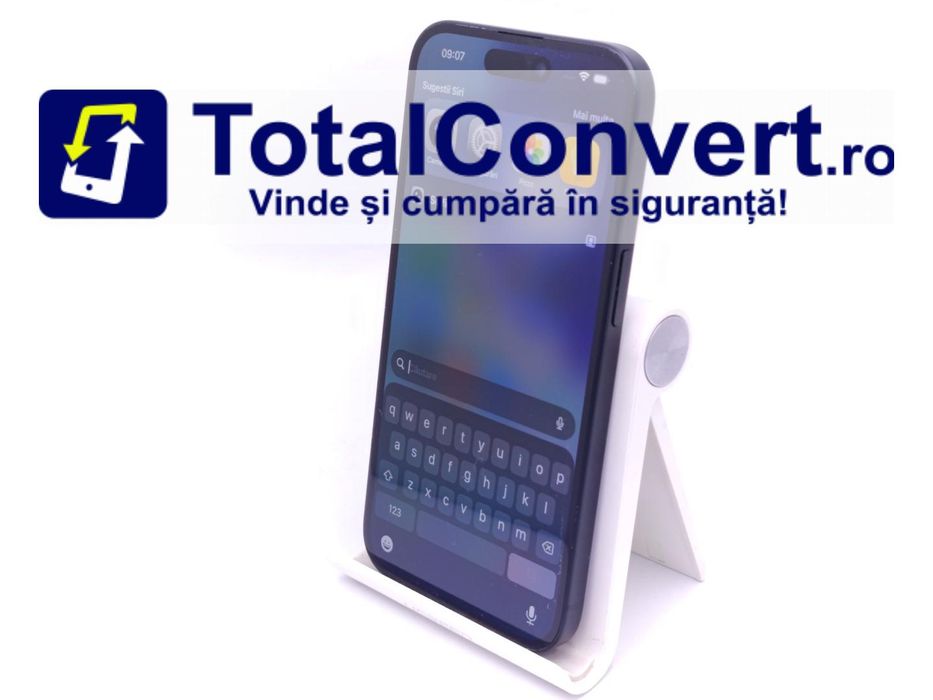 Apple iPhone 15 128GB Black 6GB Single SIM, Garantie 24 luni | #D91733