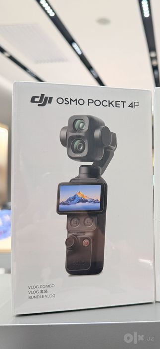 DJI Osmo Pocket 4P  до17 стопов и портретную съемку сблизка и издалека