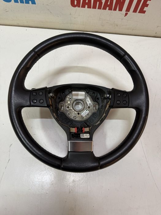 Volan piele cu comenzi si padele Passat B6 Golf 5 Jetta