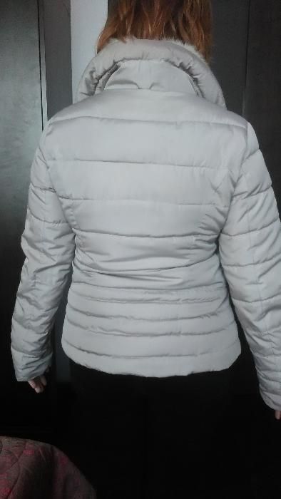 Дамско яке с естествена яка