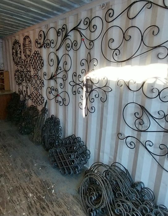Кованные узоры, изделия, элементы. Отправка во все регионы Казахстана.