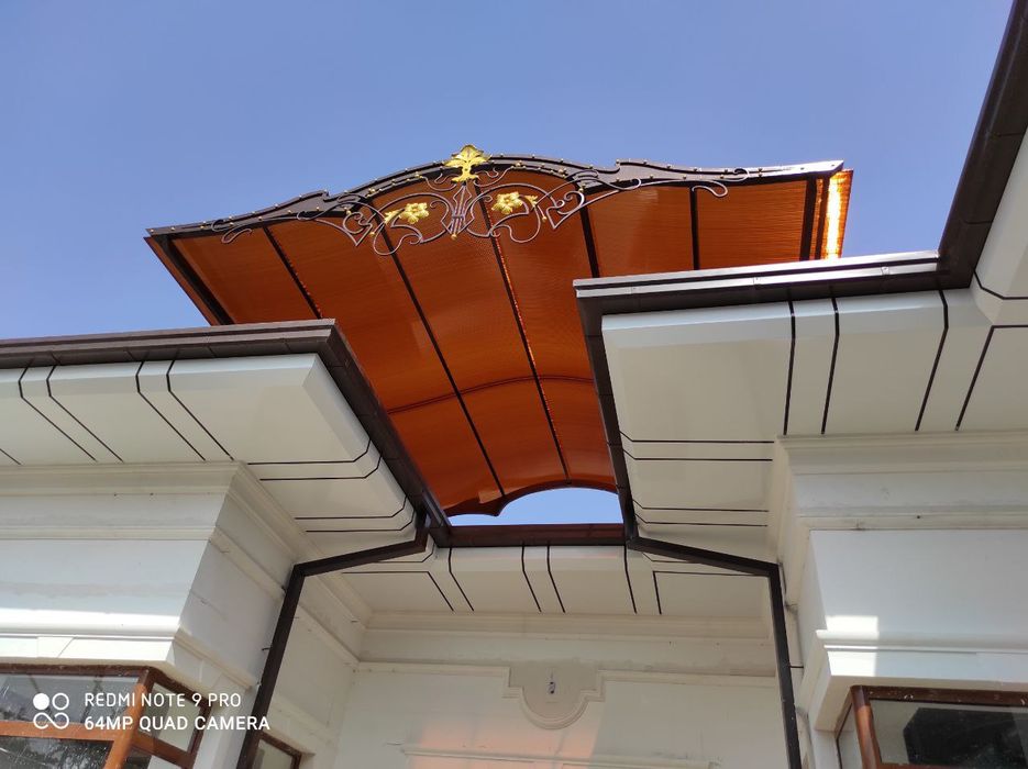 лексан навесы доставка + установка по всему городу