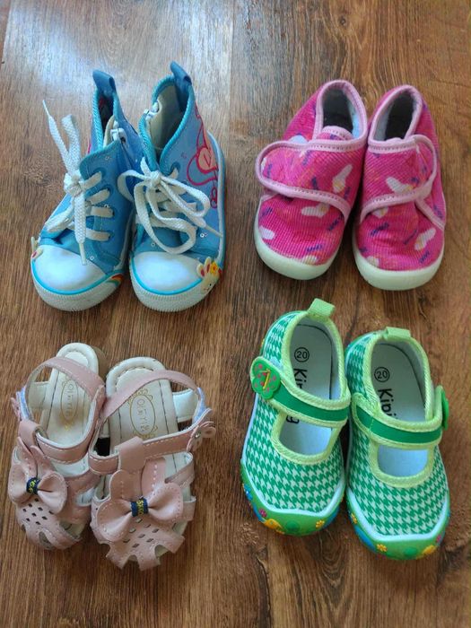 Детски обувки за момиче - номера 17 до 24