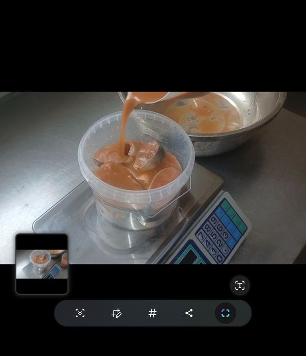 Шашлык рыба балык из лосося