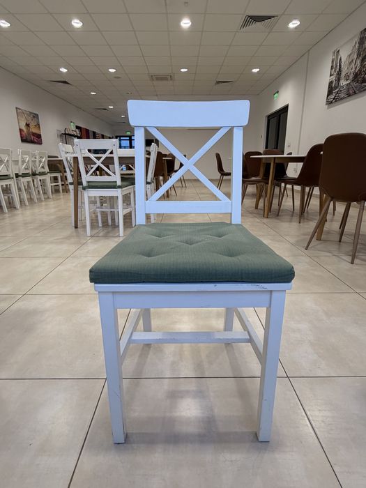 Кухненски стол EJBY бял