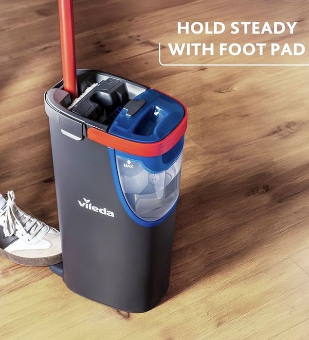 Sistem de mop pentru podele plate Vileda H2PrO