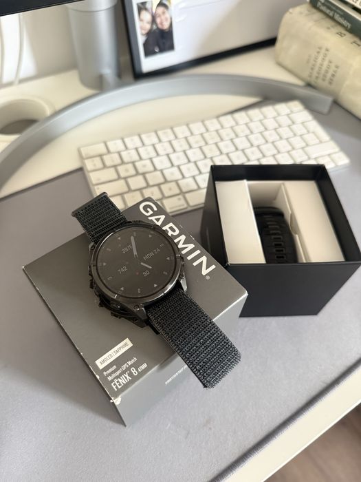 Garmin Fenix 8 Sapphire Titanium 47mm